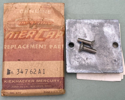 NEW GENUINE MERCURY QUICKSILVER 34762A1 PLATE KIT CLMP SWV BRK ASM OUTBOARD 65HP