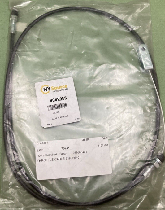 NEW GENUINE HY SOURCE 4042955 CABLE ACCELERATOR FORKLIFT