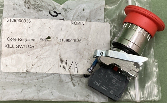 NEW MOTREC 3109000036 EMERGENCY PUSH BUTTON IGNITION KILL SWITCH
