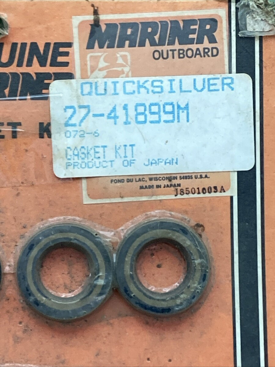NEW GENUINE MERCURY 27-41899M LOWER UNIT GASKET SET