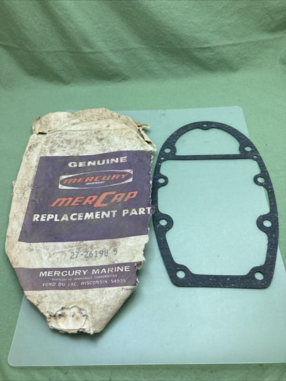 NEW GENUINE MERCURY 27-26198 DRIVE SHAFT HOUSING TO BOTTOM COWL GASKET