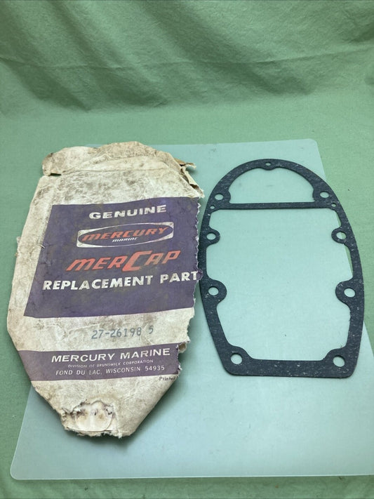 NEW GENUINE MERCURY 27-26198 DRIVE SHAFT HOUSING TO BOTTOM COWL GASKET