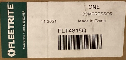 NEW FLEETRITE FLT4815Q A/C COMPRESSOR