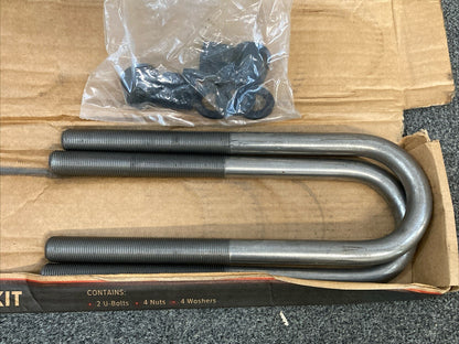 NEW GENUINE OTR 8-1402K Round U-Bolt, 7/8" Dia., 3" W x 12" L, Grade 8 Rod