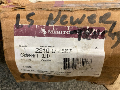 NEW GENUINE MERITOR 2210U7587 CAMSHAFT LEFT HAND