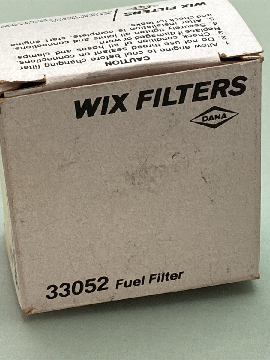 QTY 2 NEW WIX FILTERS 33052 FUEL FILTER