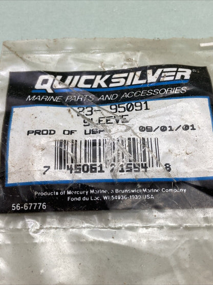 NEW GENUINE MERCURY QUICKSILVER 23-95091 SLEEVE