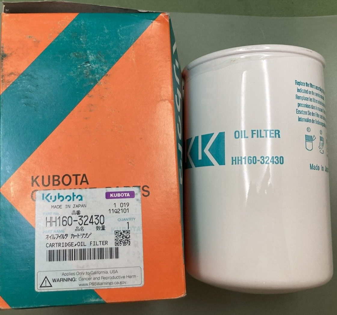 NEW GENUINE KUBOTA HH160-32460 ENGINE OIL FILTER