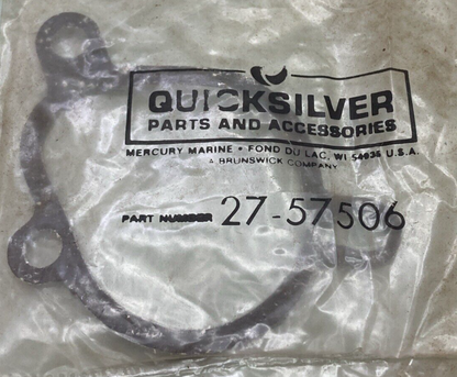 NEW GENUINE MERCURY QUICKSILVER 27-57506 CRANKSHAFT COVER GASKET