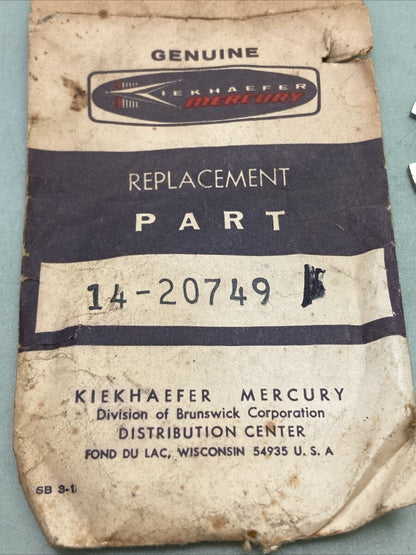 NEW GENUINE MERCURY QUICKSILVER 14-20749 TAB WASHER