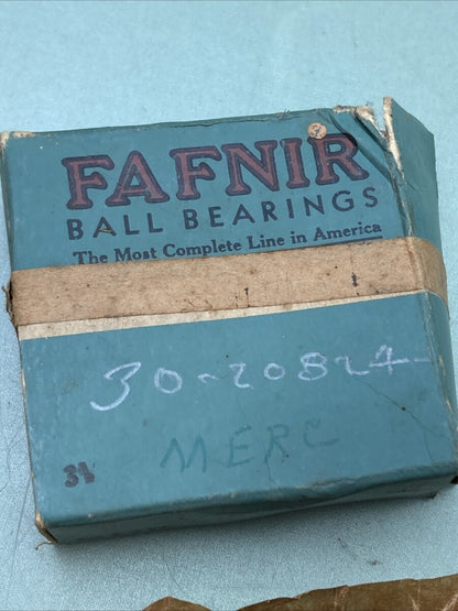 NEW REPLACES MERCURY 30-20824 BALL BEARING, FAFNIR S11K