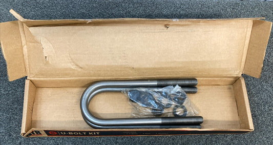 NEW GENUINE OTR 8-1210K Round U-Bolt Kit, 3/4" Dia., 3" W x 10-5/8" L, Grade 8 2