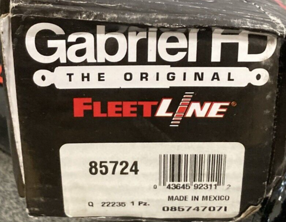 NEW GENUINE GABRIEL HD FLEETLINE 85724 SHOCK ABSORBER