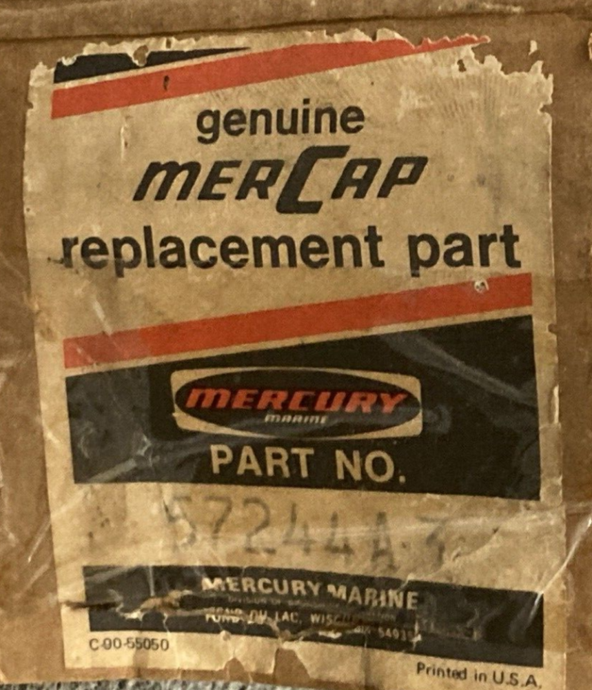 NEW GENUINE MERCURY 57244A3 SHAFT ASM BTTM COWL SHF LINK MARINE 500