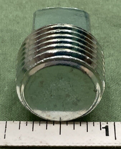 NEW GENUINE BILLCO PLUG 1/2 GALVANIZED SQUARE HEAD