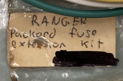 NEW PACKARD ELECTRIC FUSE EXTENSION WIRING HARNESS W/ CIRCUIT BREAKER & 4 FUSES