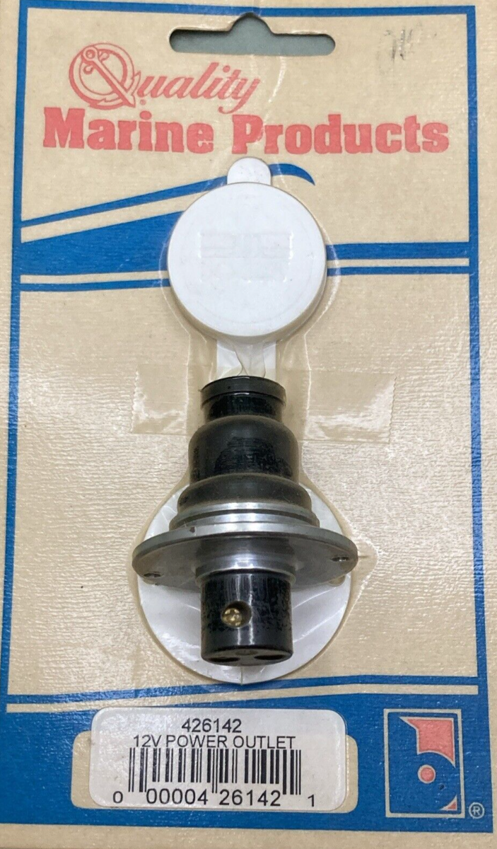 NEW GENUINE SEA-DOG 426142 12V POWER OUTLET & PLUG POLARIZED