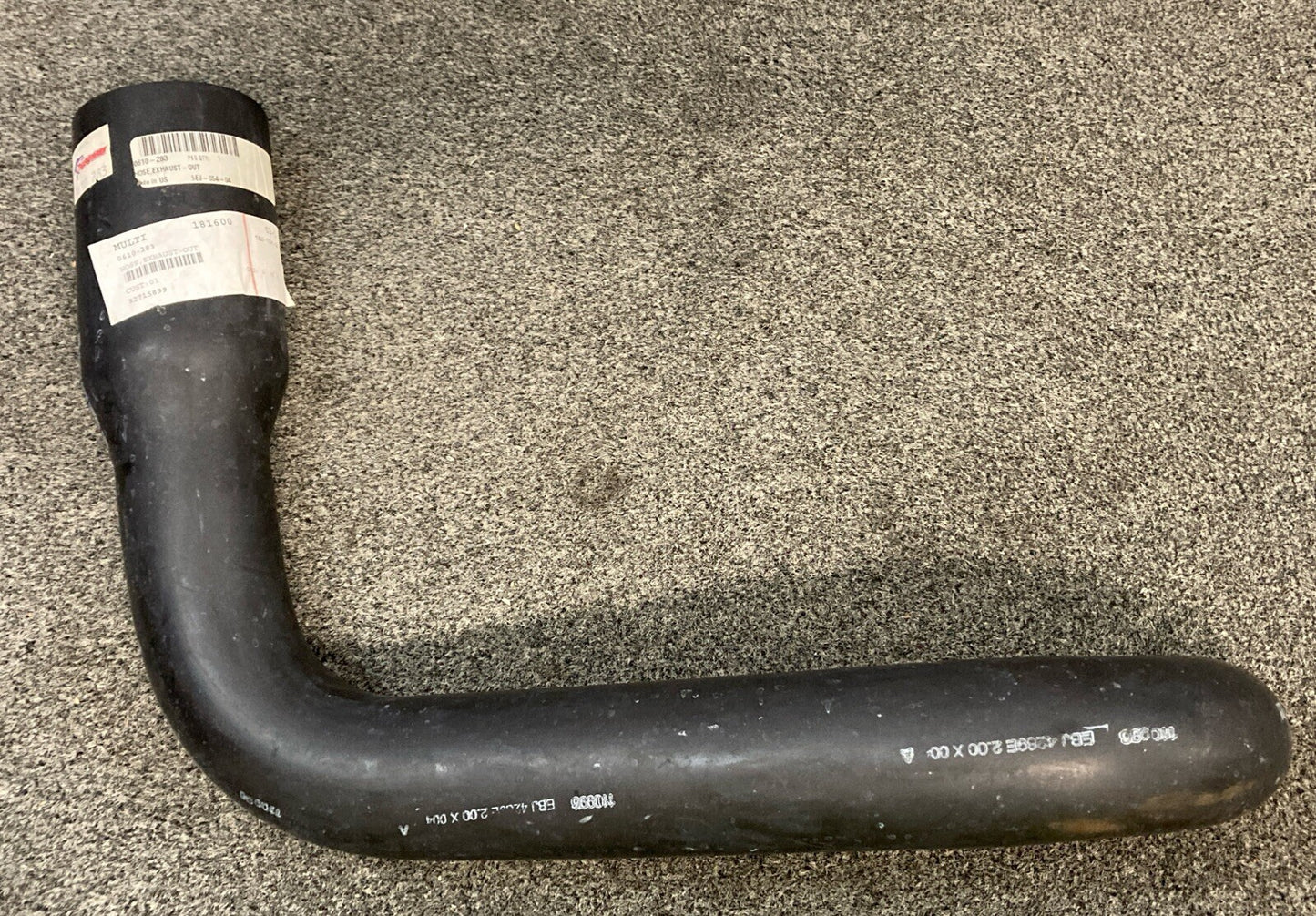 NEW GENUINE ARCTIC CAT TIGERSHARK 0610-283 HOSE, EXHAUST-OUT