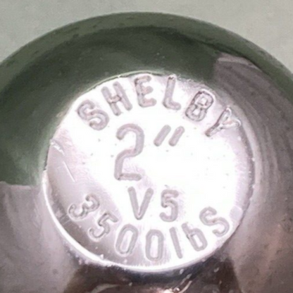 NEW SHELBY TRAILER ACCESSORIES 5010 SHANK TRAILER BALL 3500# 2" X 3/4" X 1.5"