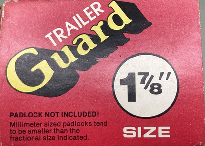 NEW GENUINE CURTIS LOCK TRAILER GUARD 1-7/8" BOLT CUTTER GUARD