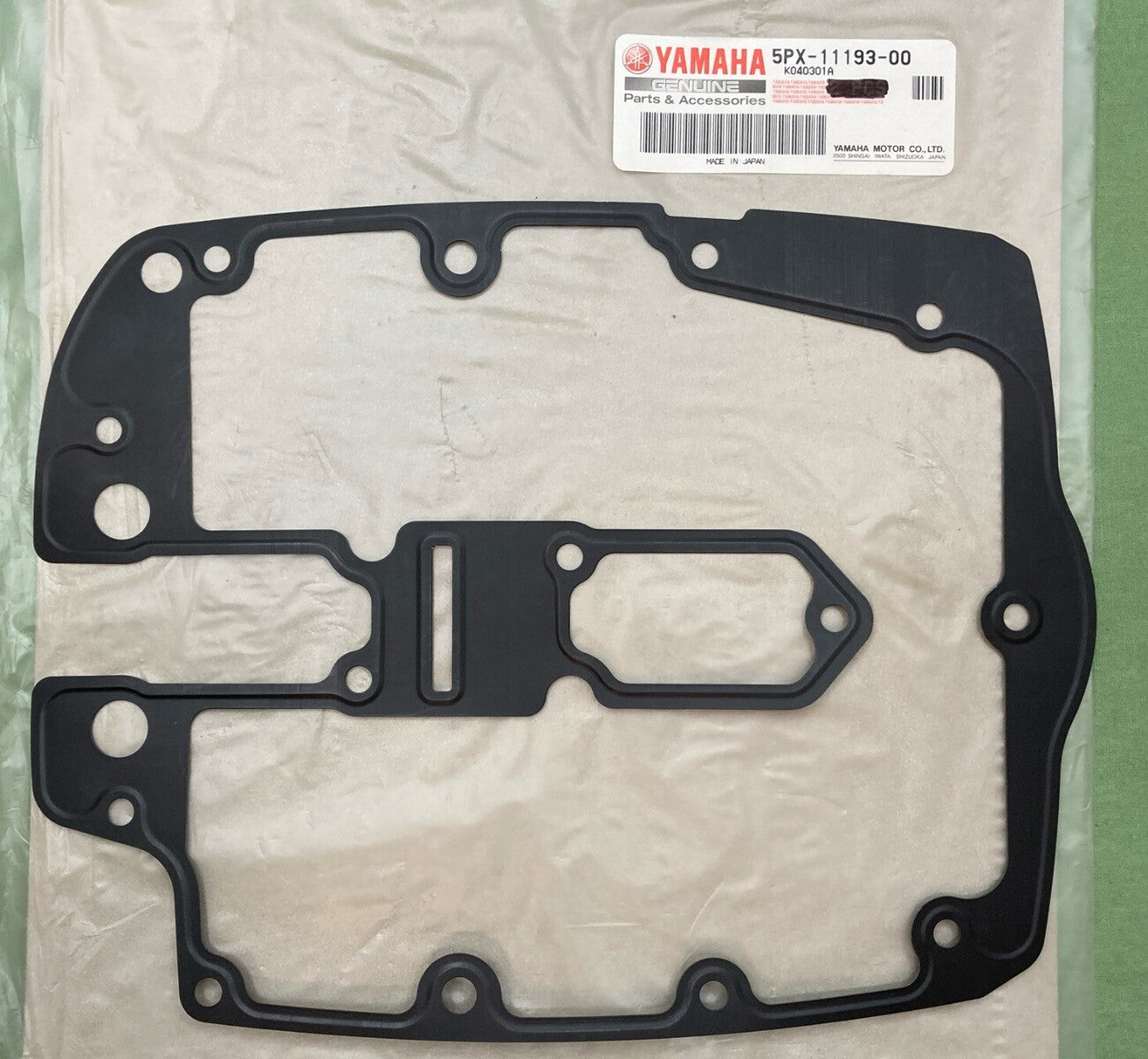 NEW GENUINE YAMAHA 5PX-11193-00 GASKET, HEAD COVER 1, SUPERSEDED 5PX-11193-01-00