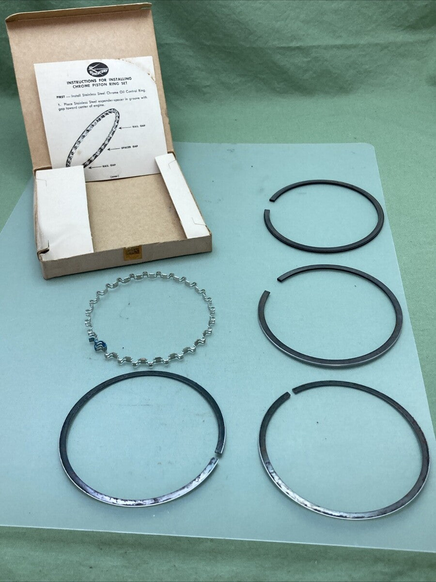 NEW REPLACES MERCURY 39-67119 PISTON RING SET, STD