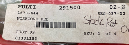 NEW GENUINE ARCTIC CAT 1673-444 NOSECONE, RED