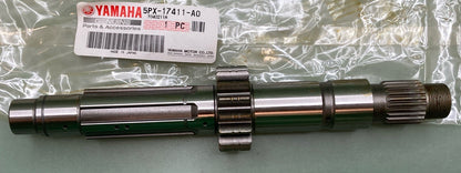 NEW GENUINE YAMAHA 5PX-17411-A0  AXLE, MAIN (16T)