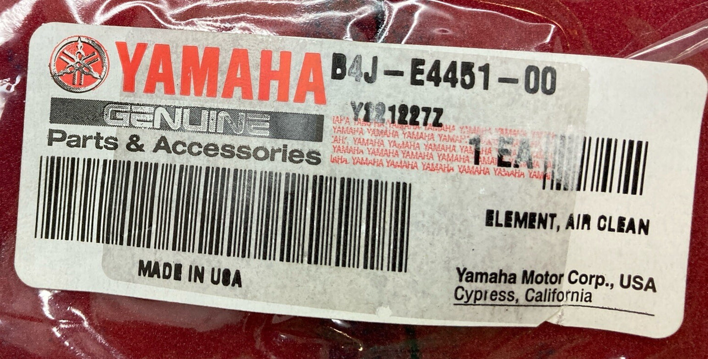 NEW GENUINE YAMAHA B4J-E4451-00 Element, Air Clean