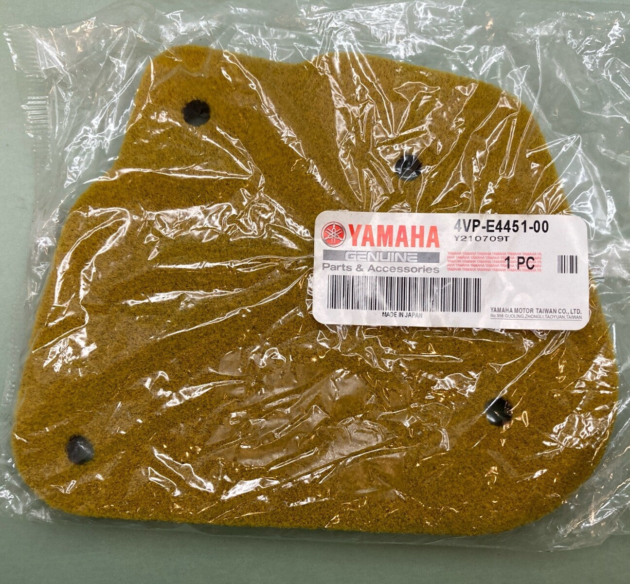 QTY 2 NEW GENUINE YAMAHA 4VP-E4451-00 AIR FILTER