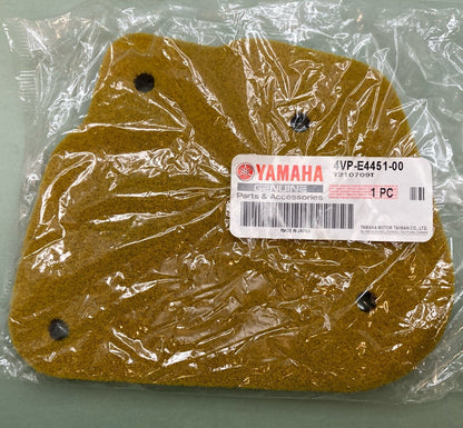QTY 2 NEW GENUINE YAMAHA 4VP-E4451-00 AIR FILTER