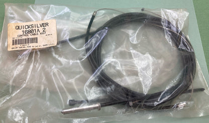 NEW GENUINE MERCURY QUICKSILVER 16801A 2 STEERING CABLE KIT