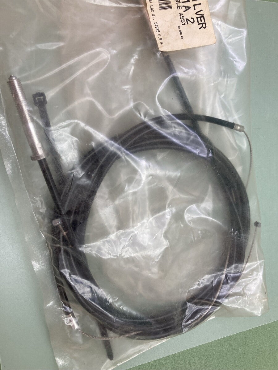 NEW GENUINE MERCURY QUICKSILVER 16801A 2 STEERING CABLE KIT