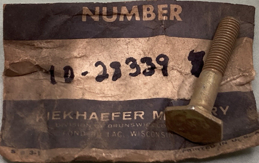 QTY 2 NEW GENUINE MERCURY 10-28339 Tilt Lock Lever Screws