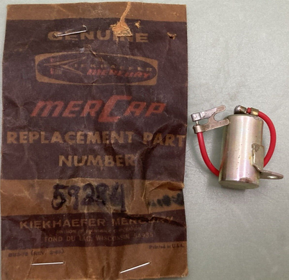 NEW GENUINE MERCURY MERICAP 59284 MARINE CONDENSOR