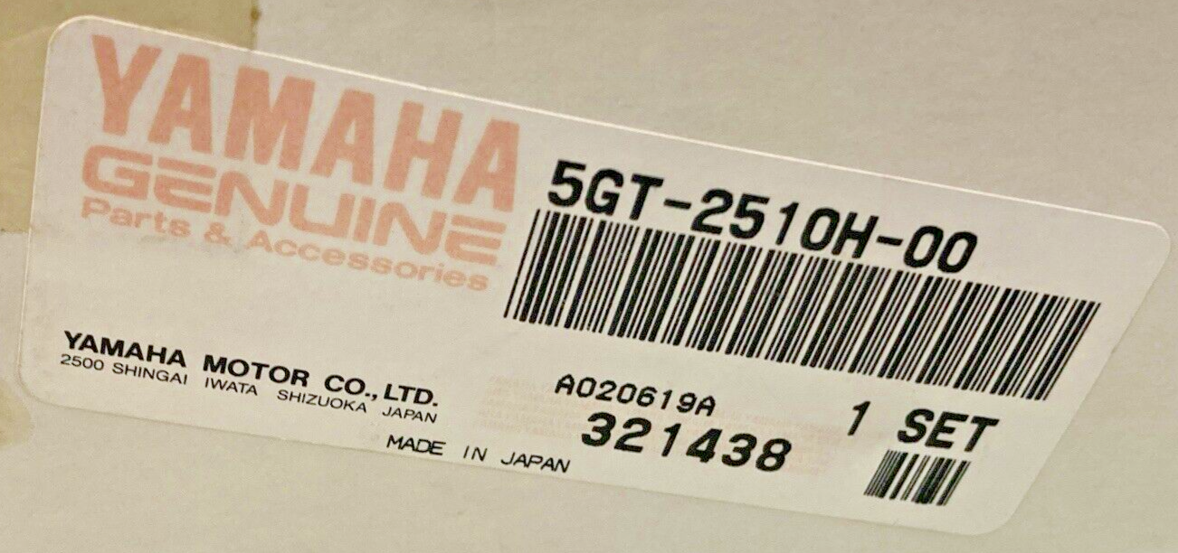 NEW GENUINE YAMAHA 5GT-2510H-00 BOOT SET DOUBLE OFF SET JOINT