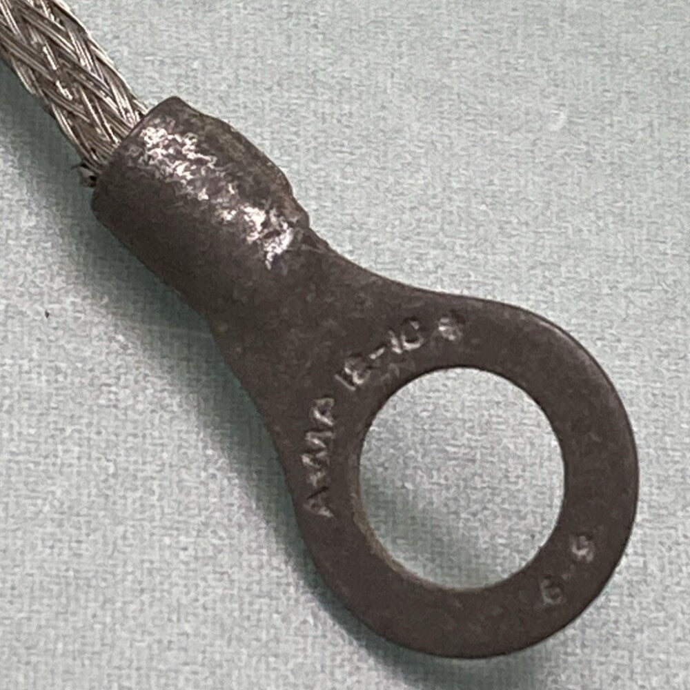 QTY 2 NEW REPLACES MERCURY QUICKSILVER 394-1134A1 GROUND STRAP OUTBOARD 65HP