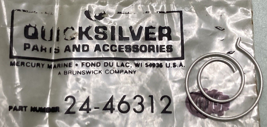 QTY 5 NEW GENUINE MERCURY QUICKSILVER 24-46312 SPRING