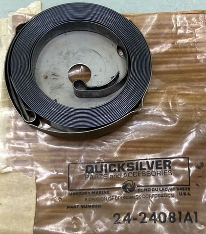 NEW GENUINE MERCURY QUICKSILVER 24-24081A1 SPRING RECOIL