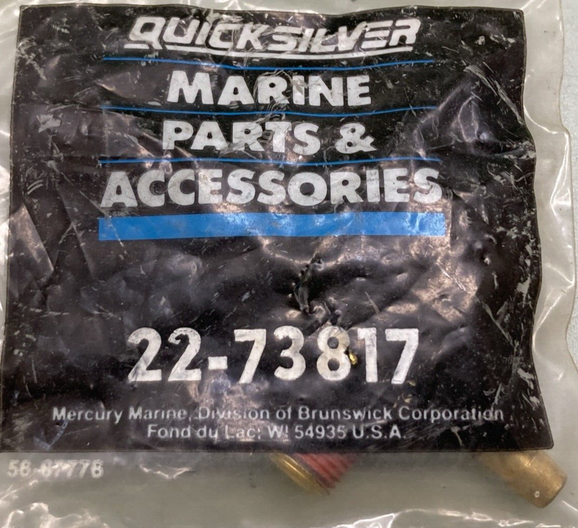 NEW GENUINE MERCURY QUICKSILVER 22-73817 CONNECTOR 90 Degree