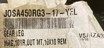 JOST A450RG3-17-YEL A450LG3-17-YEL MAGNUM SERIES LANDING GEAR SET