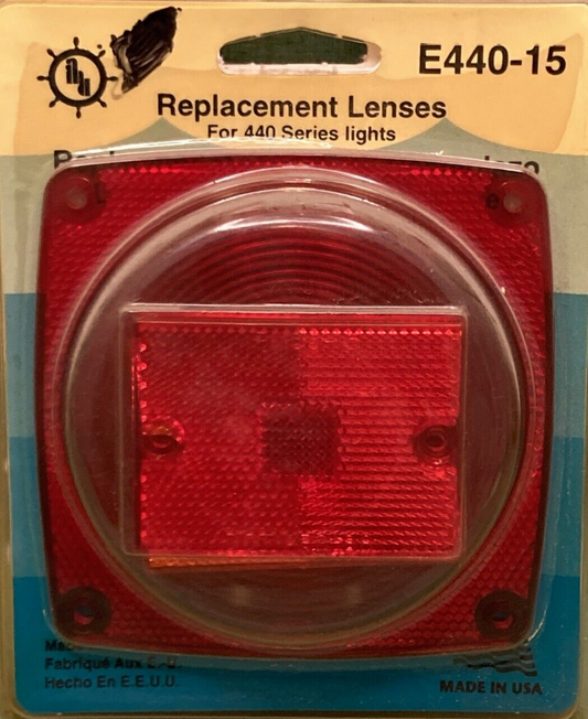 NEW PETERSON E440-15 REPLACEMENT LENSES 440 LIGHT SERIES SET OF 3