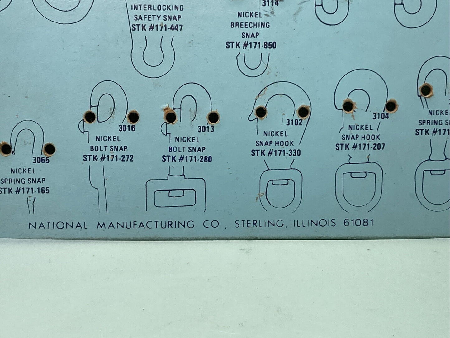 NATIONAL SNAPS DISPLAY BOARD 1500