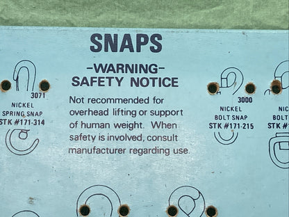 NATIONAL SNAPS DISPLAY BOARD 1500