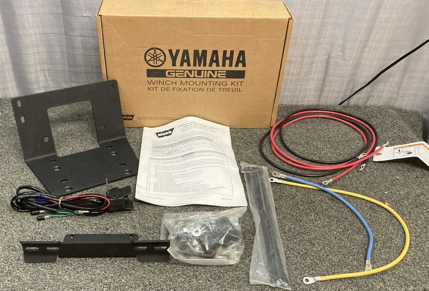 NEW GENUINE YAMAHA ABA-17S69-40-08 Winch Mount Kit 07-08 GRZLY 450