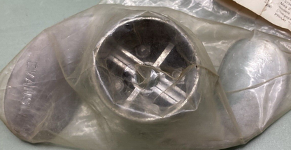 NEW GENUINE SHORTY EVANS 200 Die Cast Aluminum Propeller SilverTrol Large Hub