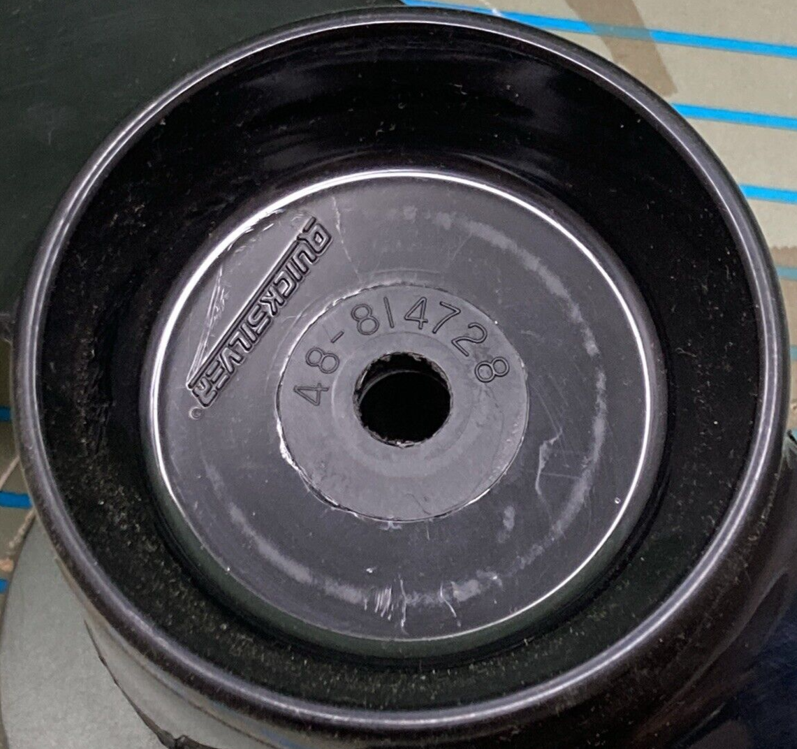 NEW GENUINE MERCURY QUICKSILVER 48-814728 PROPELLER MACHETE WEEDLESS BLACK