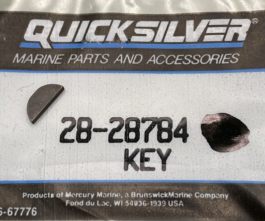 QTY 2 NEW MERCURY QUICKSILVER 28-28784 KEY Mark & Kiekhaefer Mark 10 10A 15A
