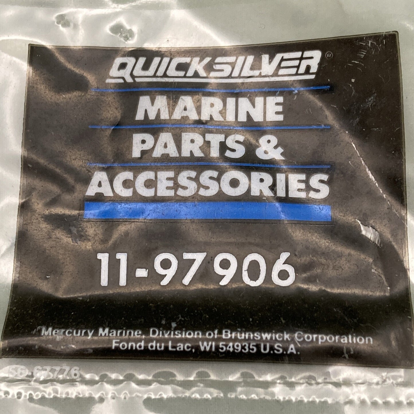 QTY 2 NEW GENUINE MERCURY QUICKSILVER 11-97906 PUSH NUT G