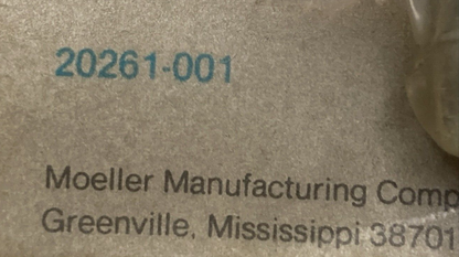 NEW GENUINE MOELLER 20261-001 STEEL SHAFT 6-1/4" LENGTH 5/8" OD W/ PAL NUTS